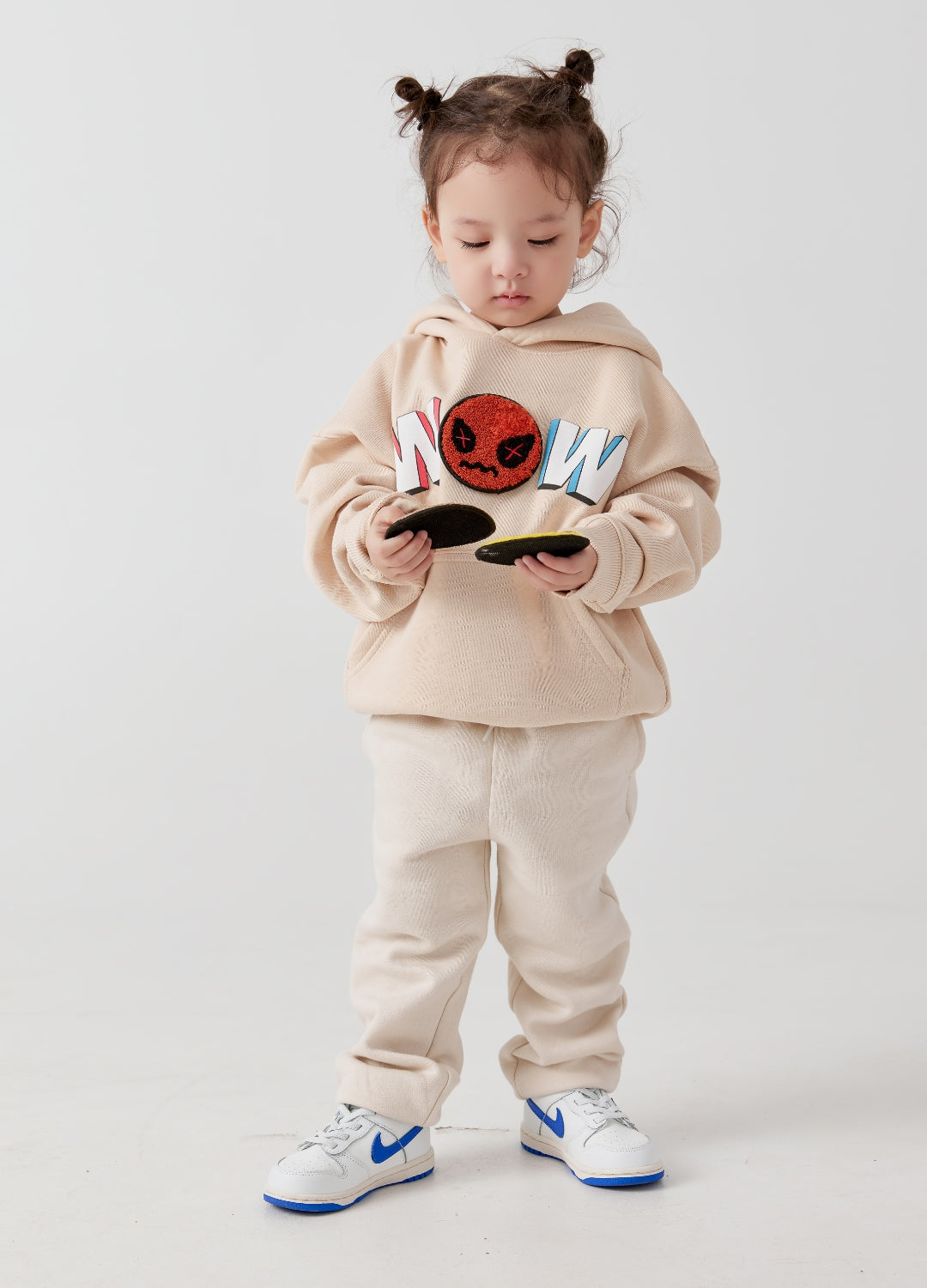 Kids WoW "Mood" Emoji Hoodie