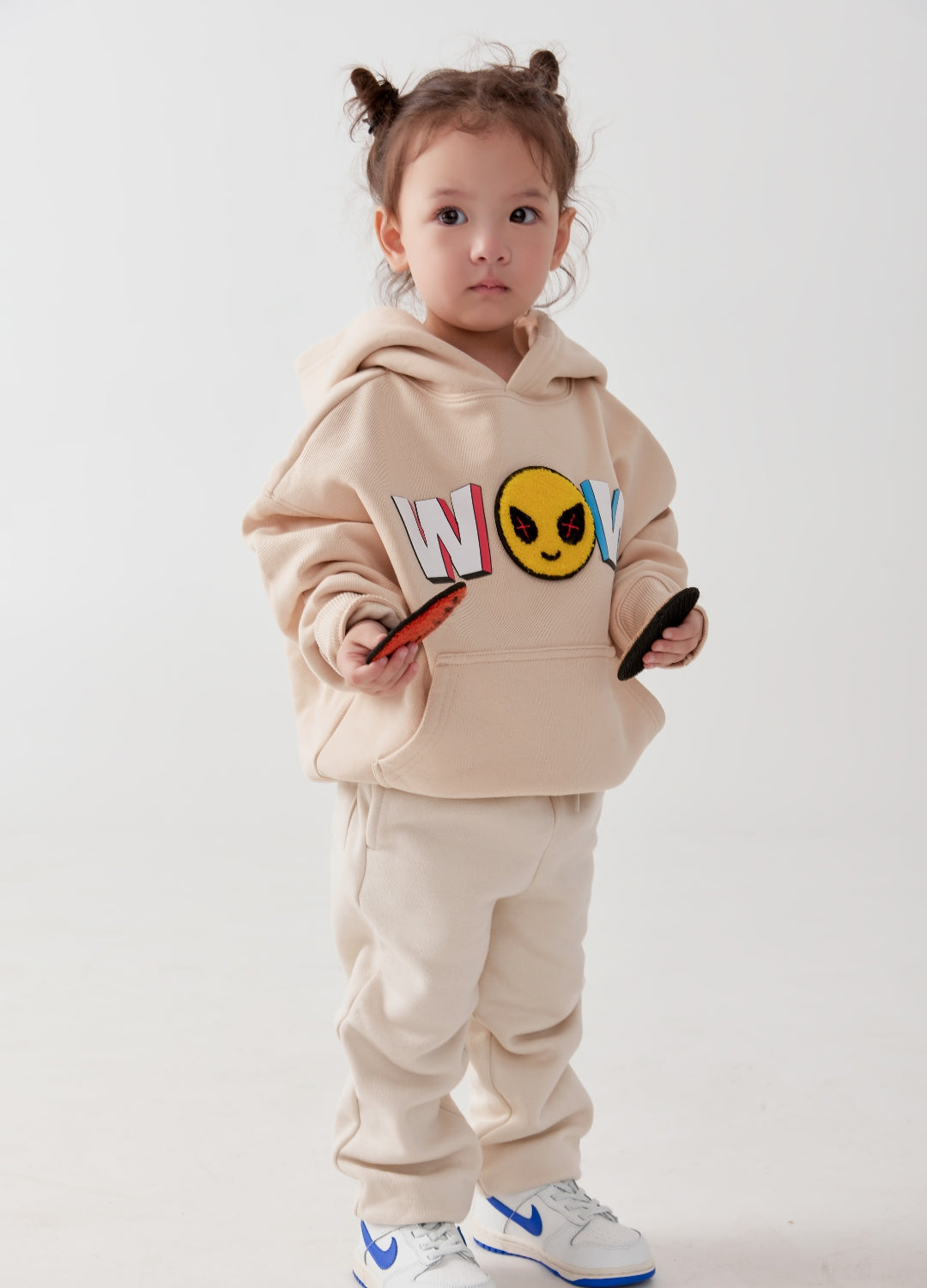 Kids WoW "Mood" Emoji Hoodie