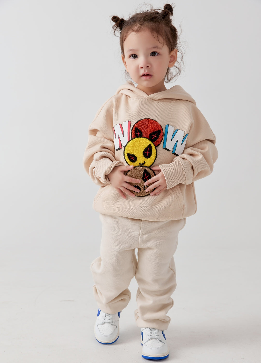 Kids WoW "Mood" Emoji Hoodie