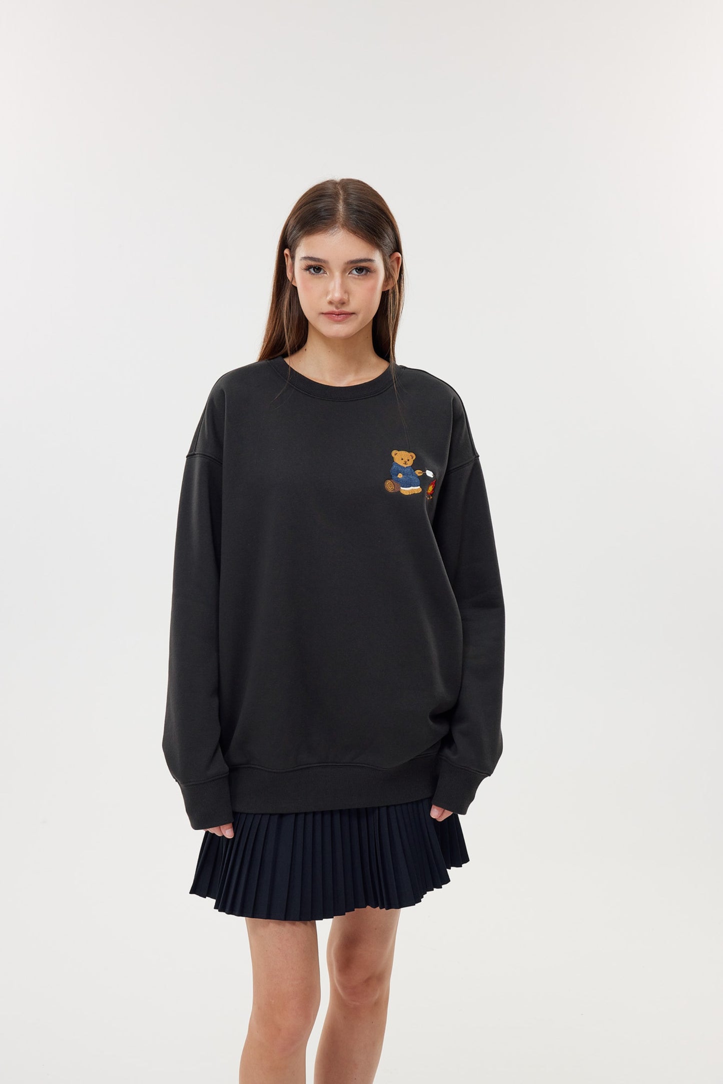Amoo Campfire Bear Sweatshirt