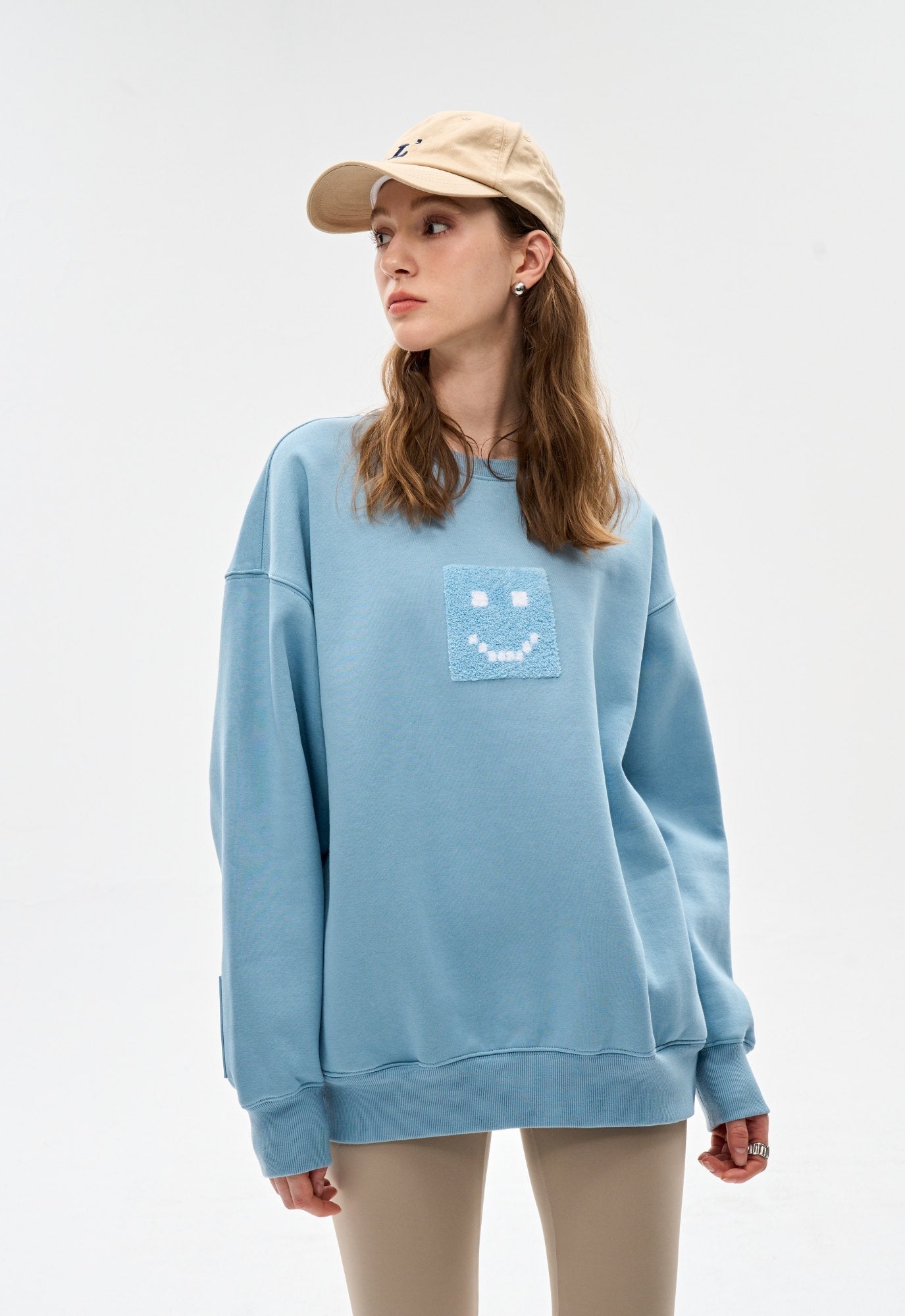 Womens baby blue outlet sweatshirt