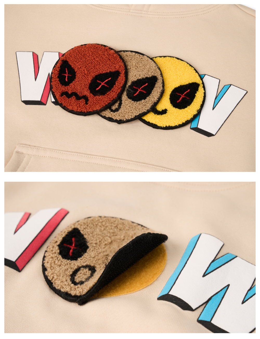 Kids WoW "Mood" Emoji Hoodie