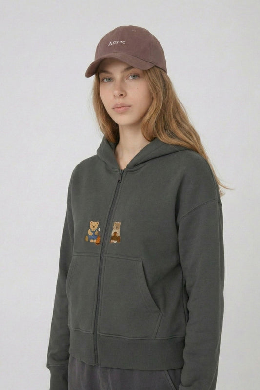 Amoo Cozy Camp Zip Hoodie