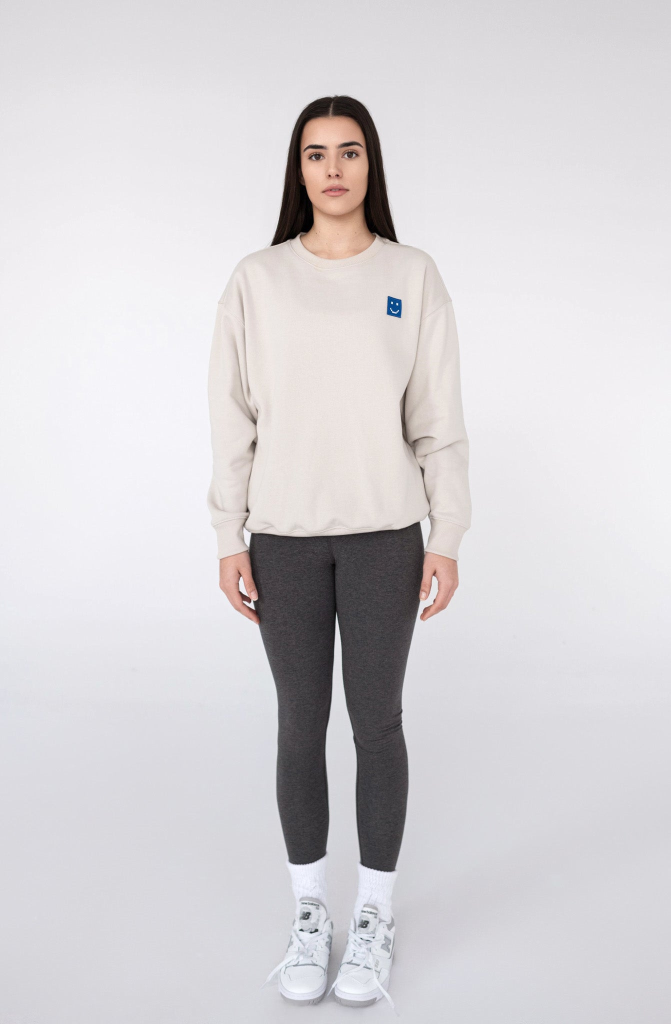 SuperSoft™ Pixel Fog Grey Sweatshirt