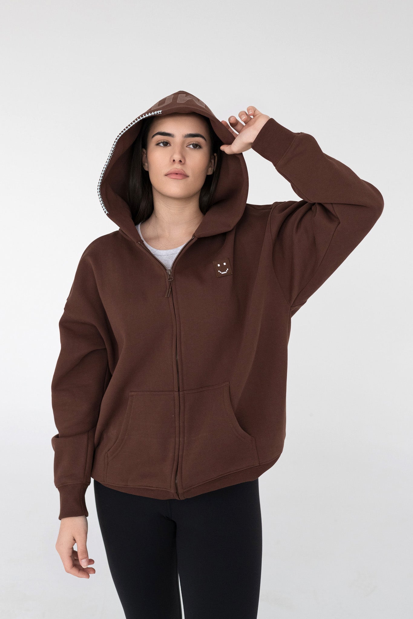 Amoo Zip-Up Hoodie