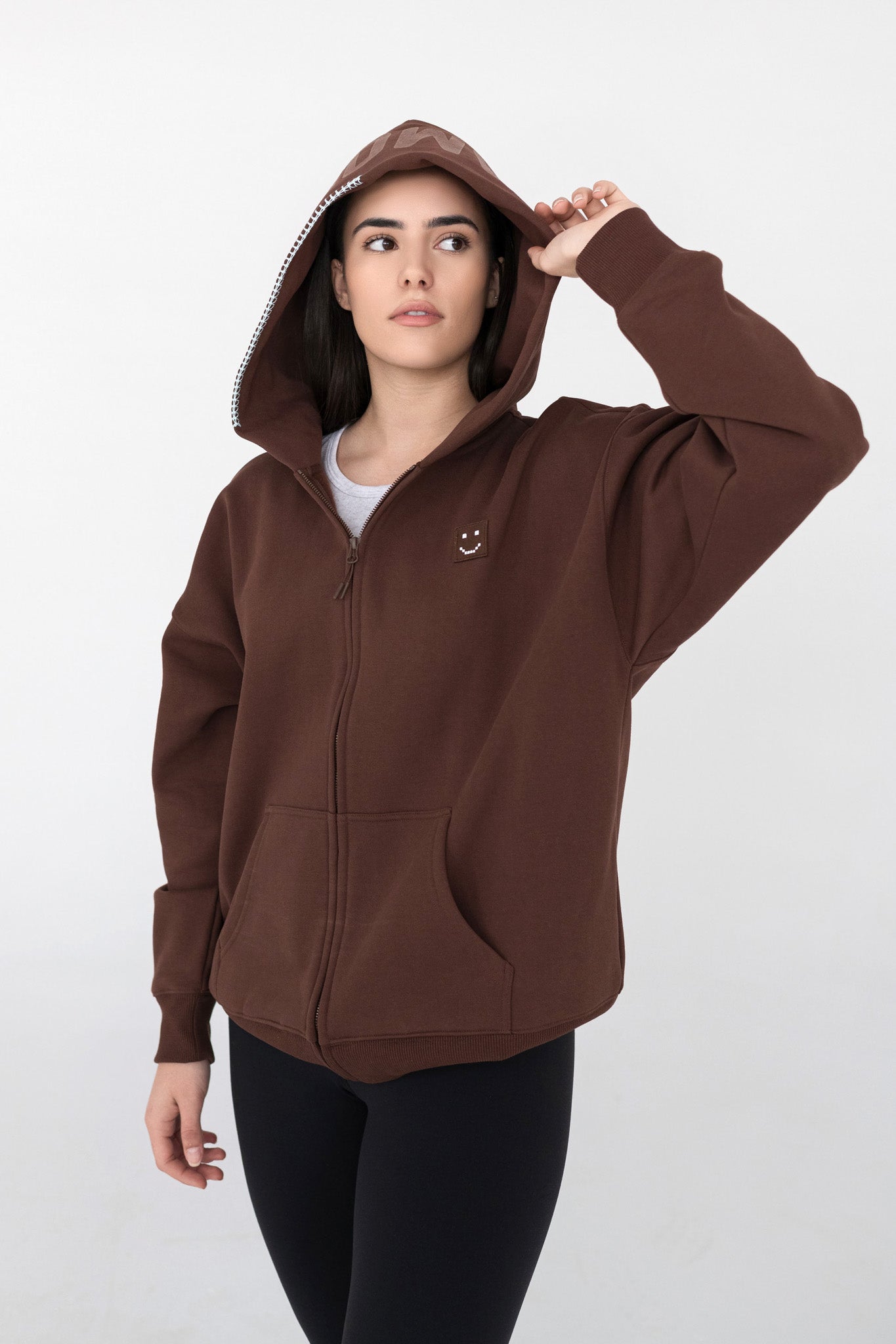 Amoo Zip-Up Hoodie