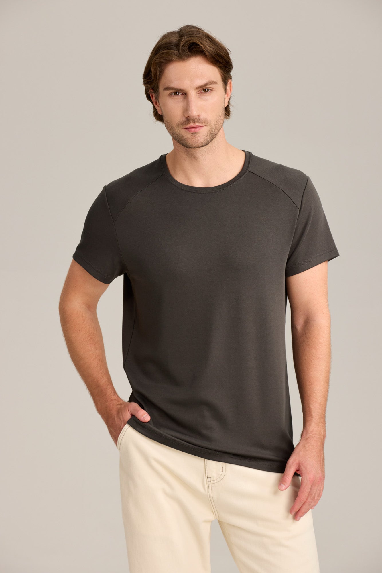 Men's "Broader" T-shirt - Transform Your Fit – Instantly