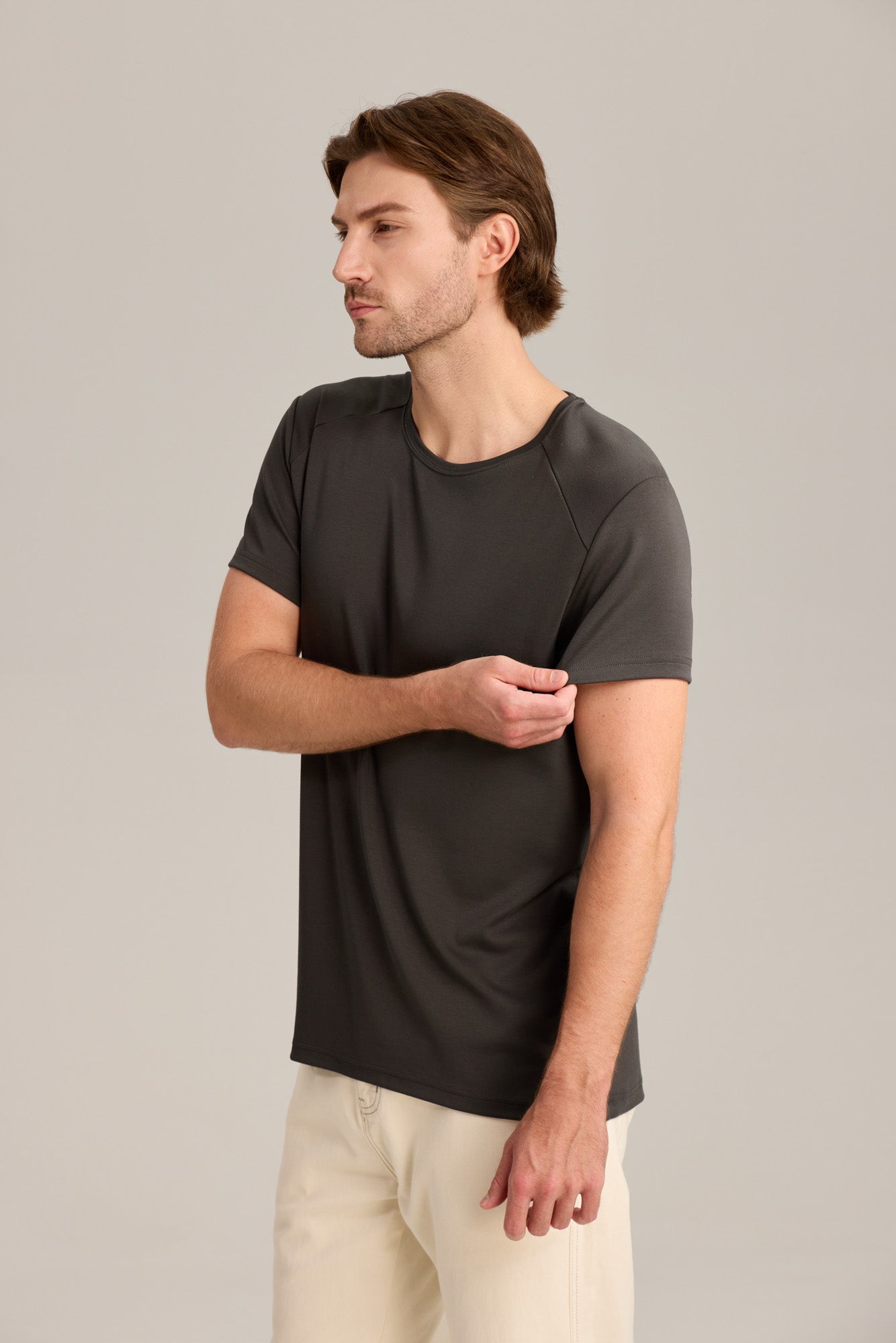 Men's "Broader" T-shirt - Transform Your Fit – Instantly