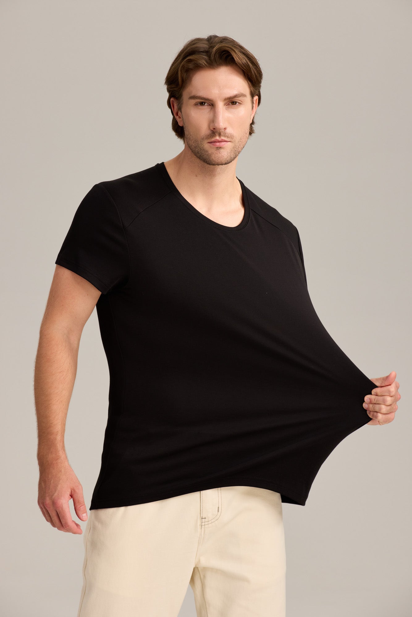 Men's "Broader" T-shirt - Transform Your Fit – Instantly