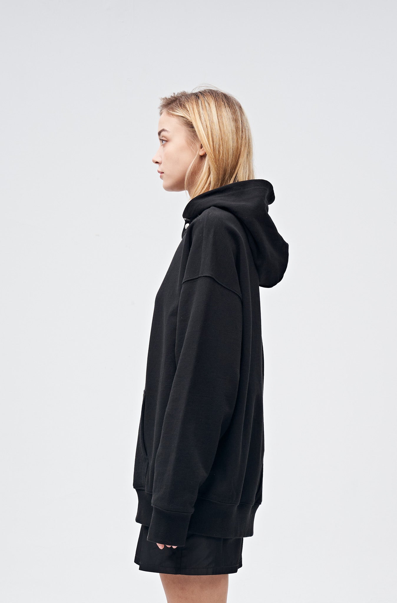 90s Vintage Two Seasons Hoodie Black