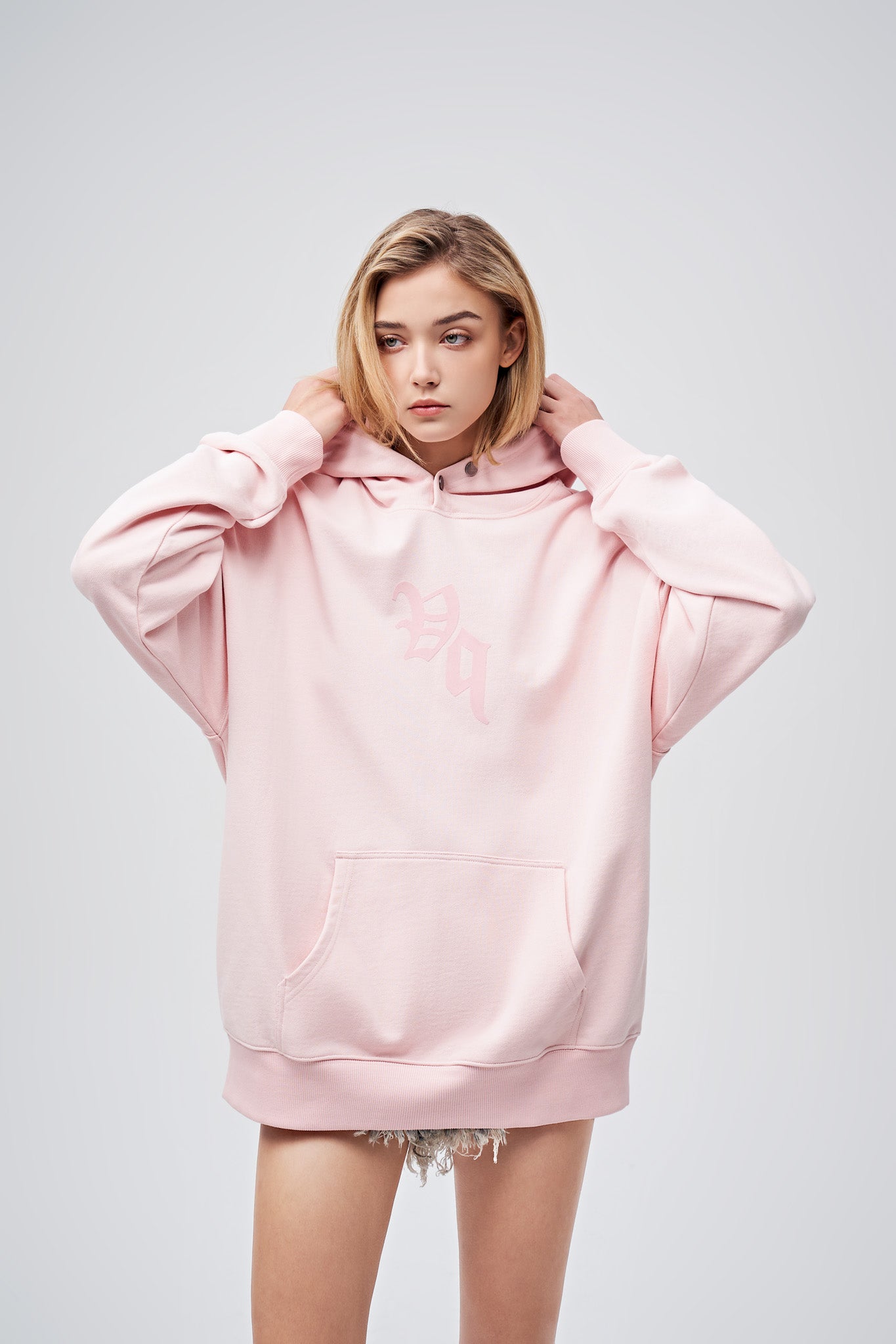90s Vintage Two Seasons Hoodie Pink