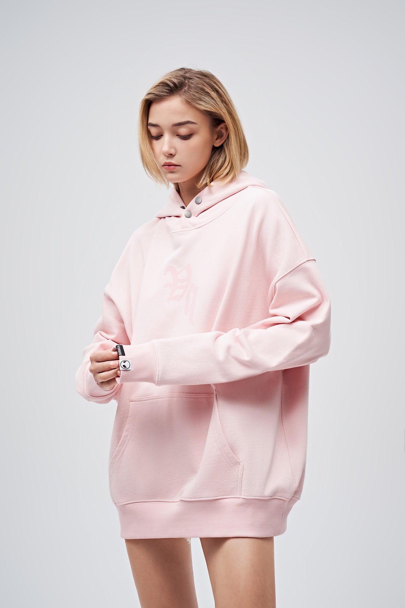 90s Vintage Two Seasons Hoodie Pink