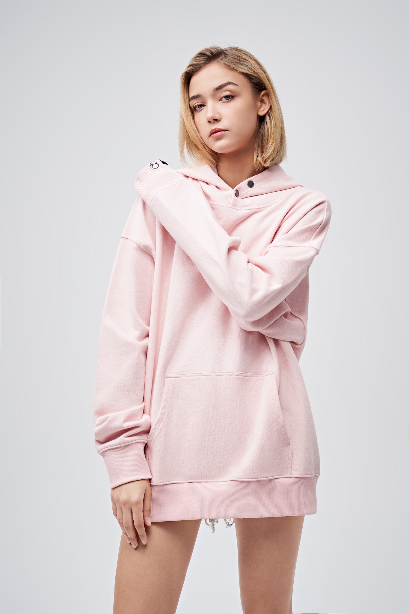 90s Vintage Two Seasons Hoodie Pink