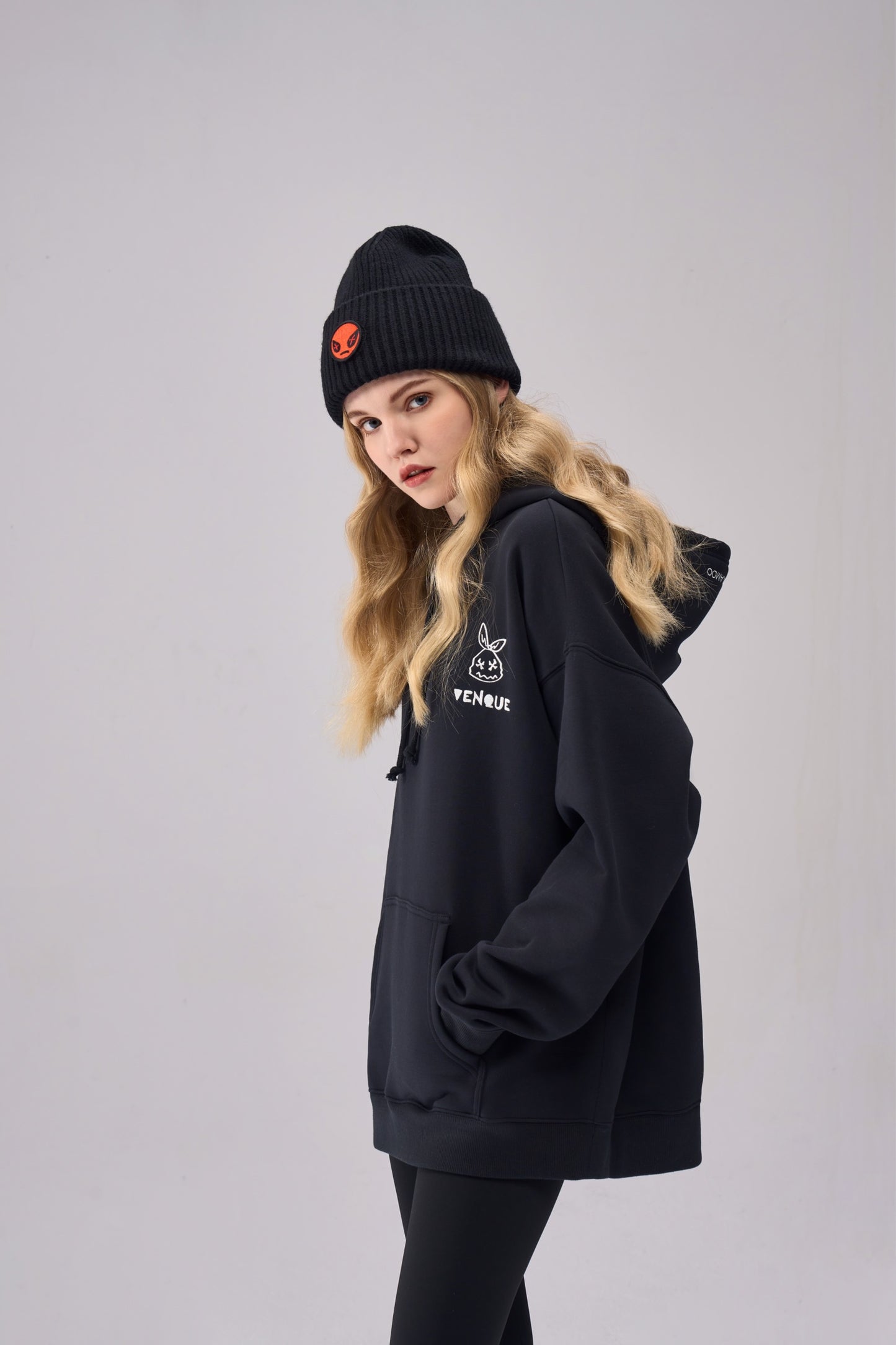 "The Bunny" Hoodie - Special Art Collection Hoodie by VENQUE x Kandinsky