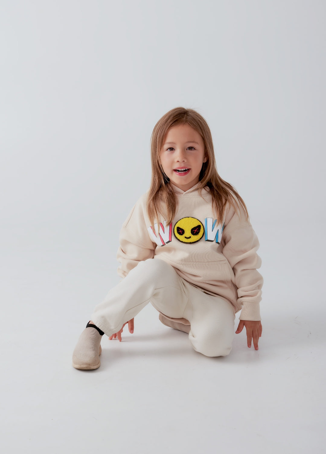 Kids WoW  "Mood" Emoji Hoodie