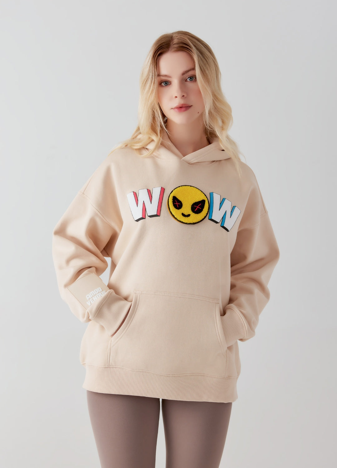 WOW  "Mood" Emoji Hoodie