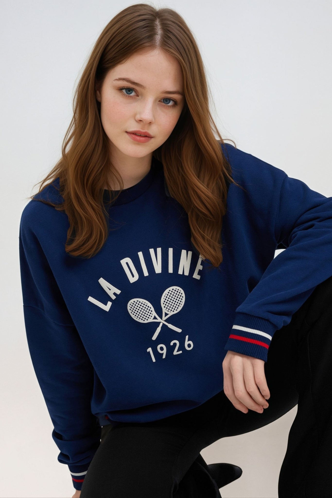 Amoo x Sports d'Epoque La Divine Tennis Sweatshirt