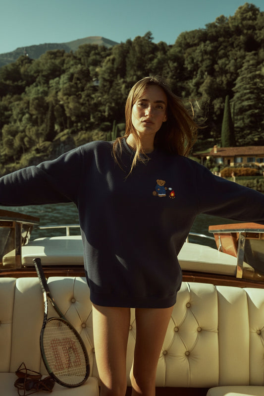 Amoo Campfire Bear Sweatshirt