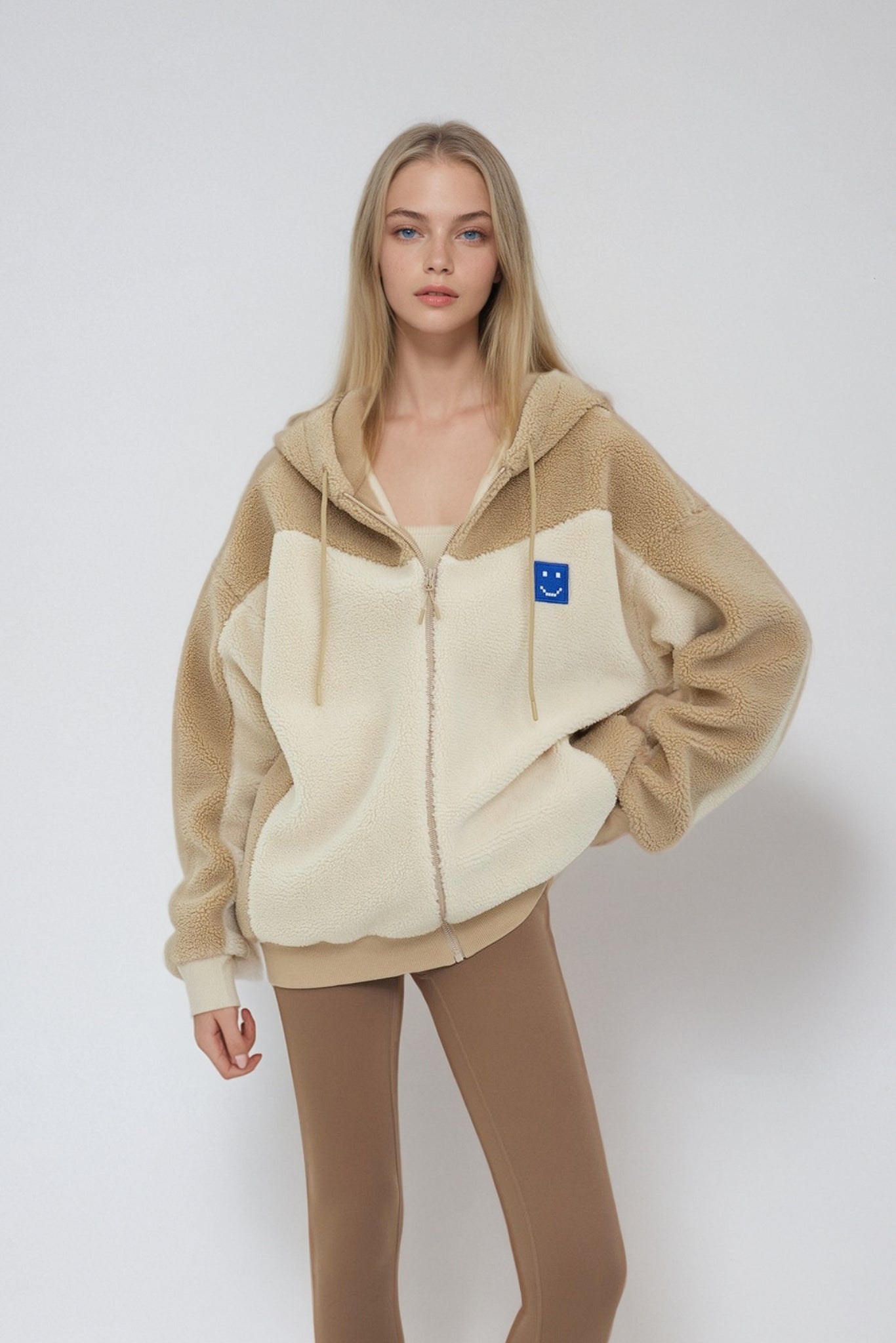 Amoo Cloud Fluff Hoodie Mocha