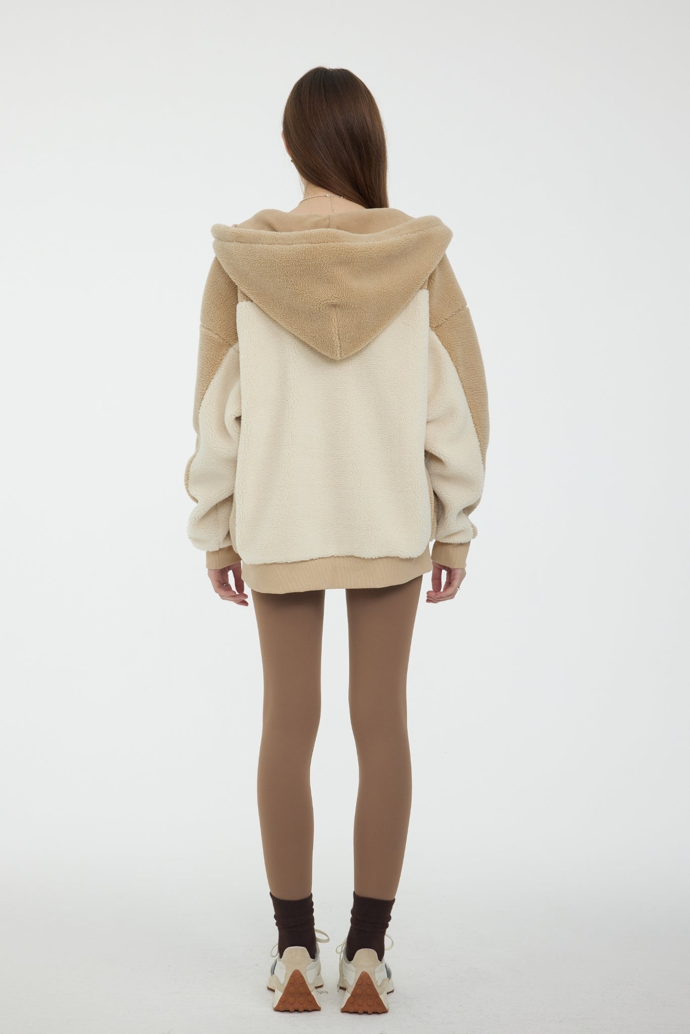 Amoo Cloud Fluff Hoodie Mocha