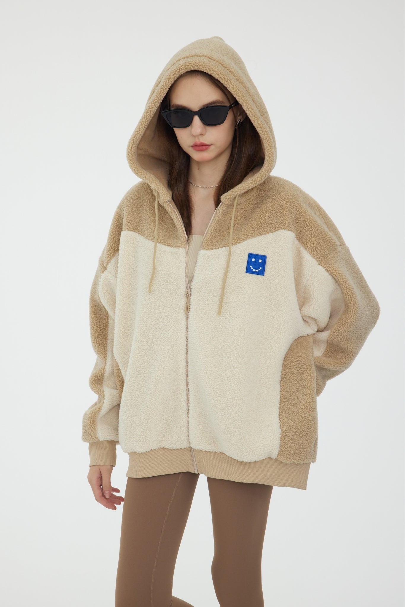 Amoo Cloud Fluff Hoodie Mocha