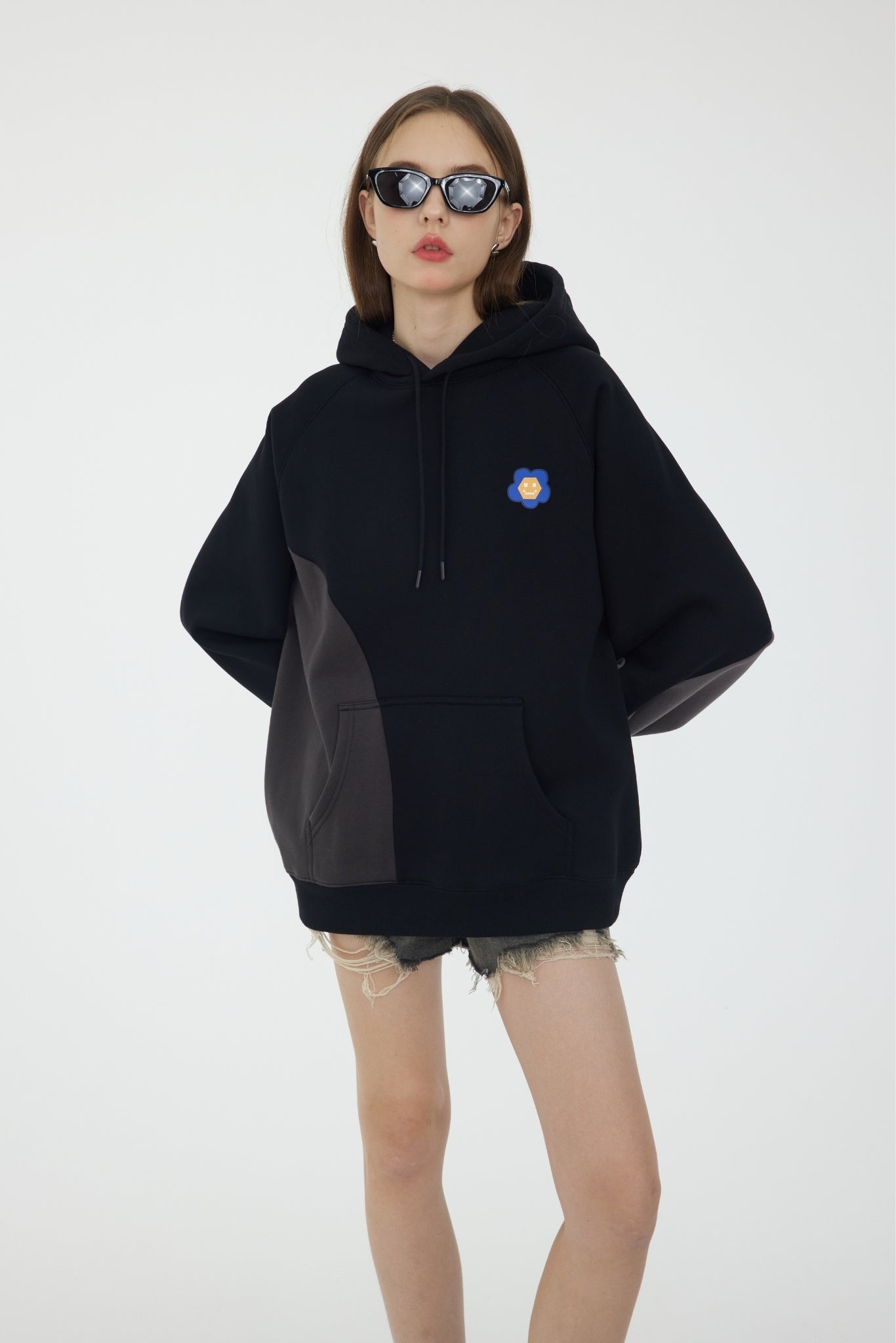 Amoo Luna Hoodie Black