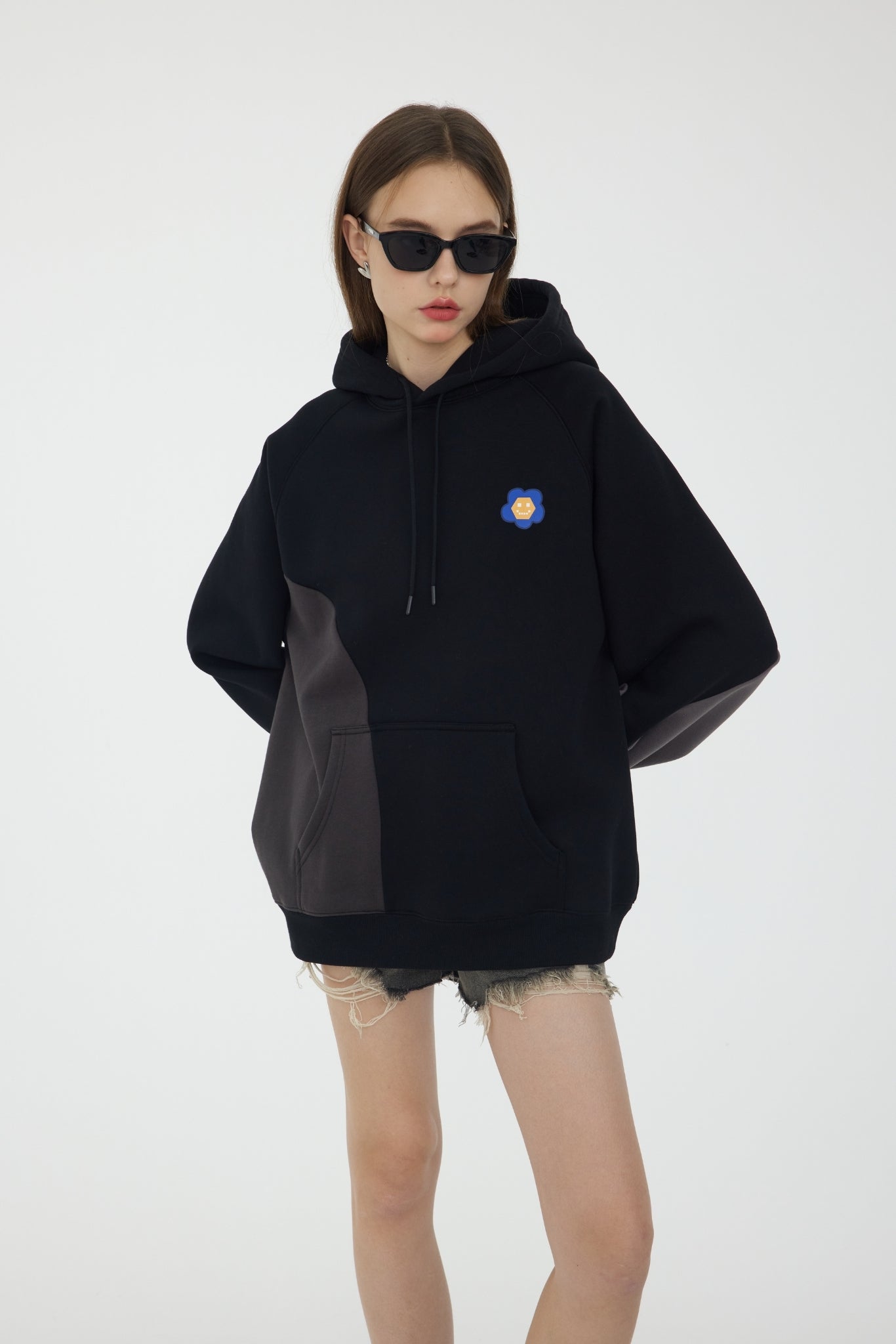 Amoo Luna Hoodie Black