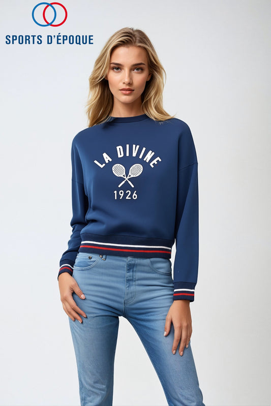 Amoo x Sports d'Epoque La Divine Tennis Sweatshirt