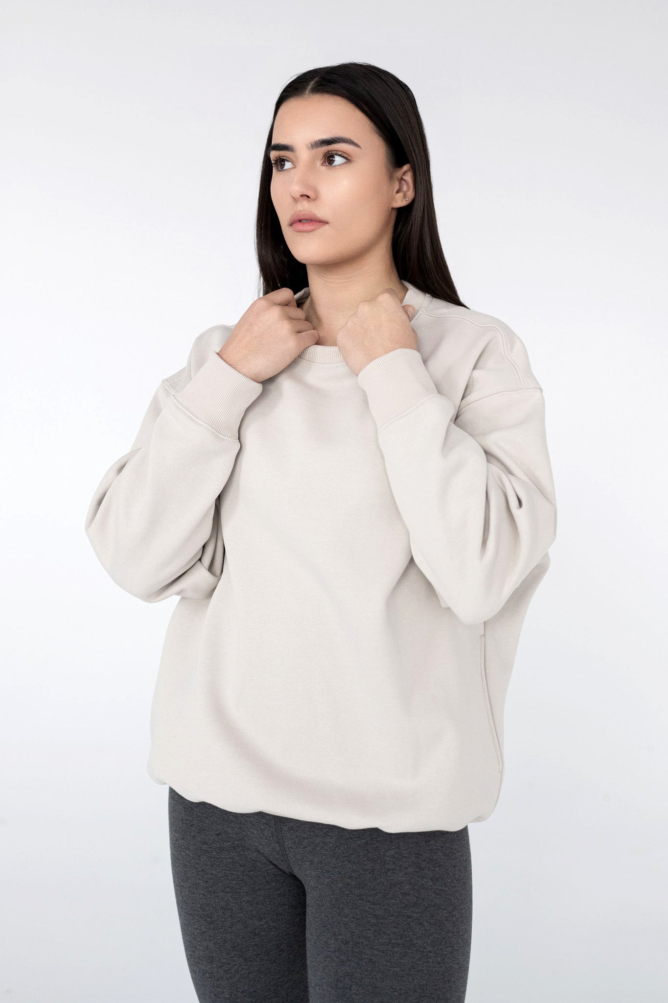 SuperSoft™ Pixel Fog Grey Sweatshirt
