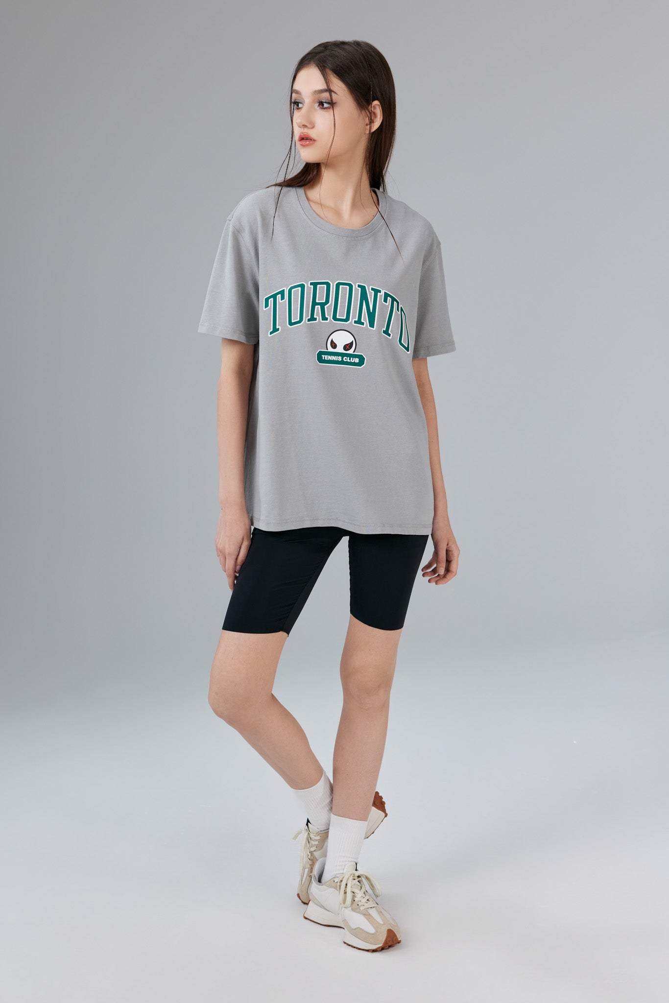 Toronto Stonewashed Grey Tee