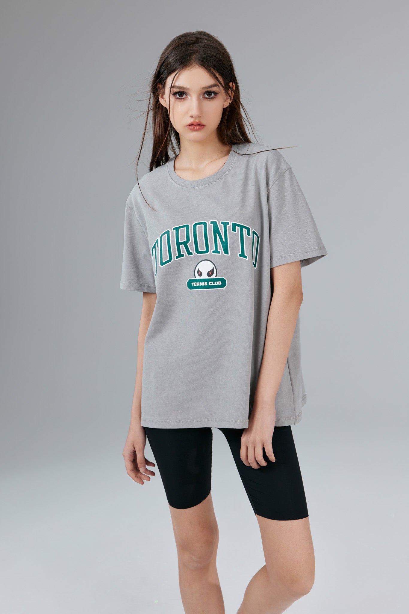 Toronto Stonewashed Grey Tee