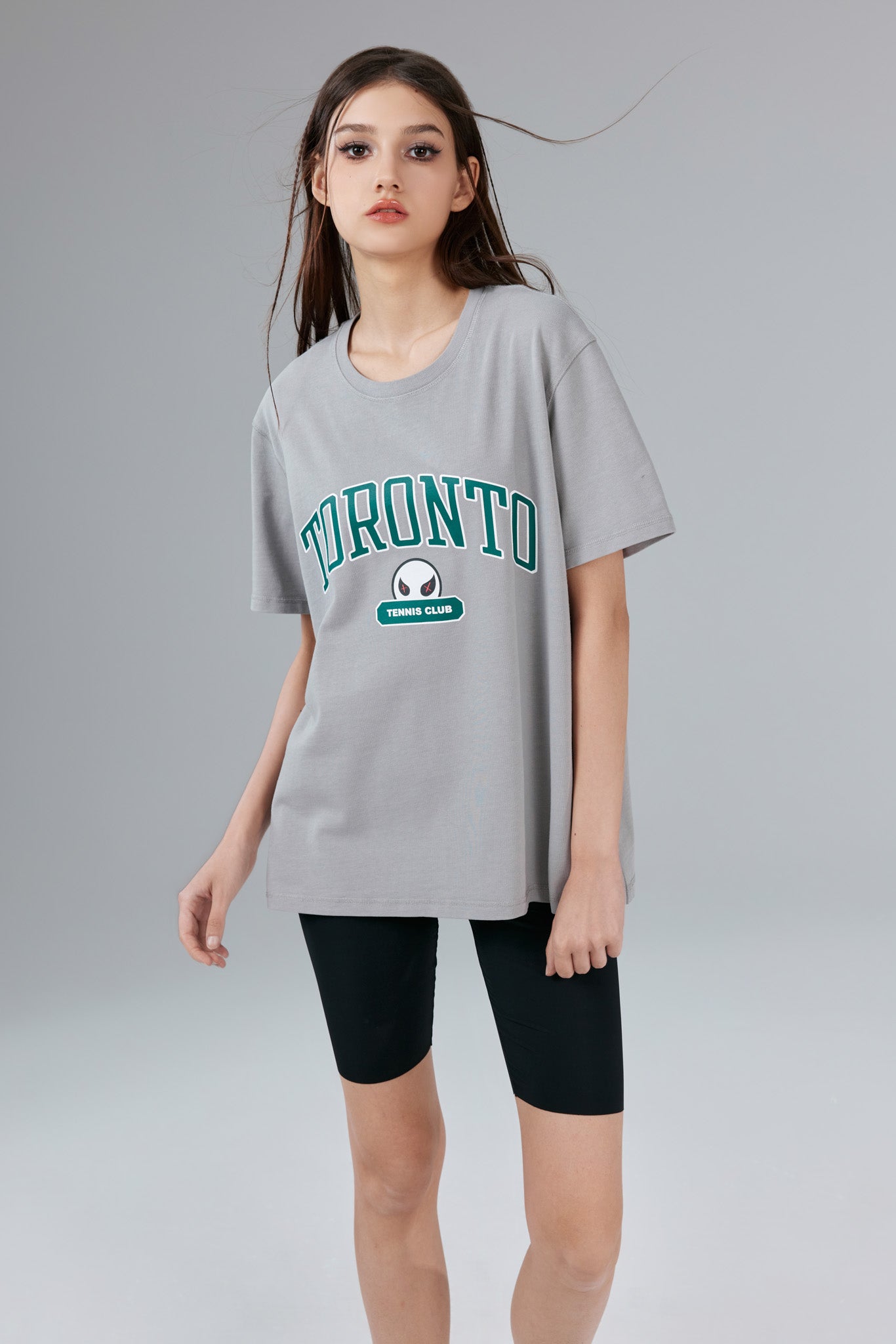 Toronto Stonewashed Grey Tee