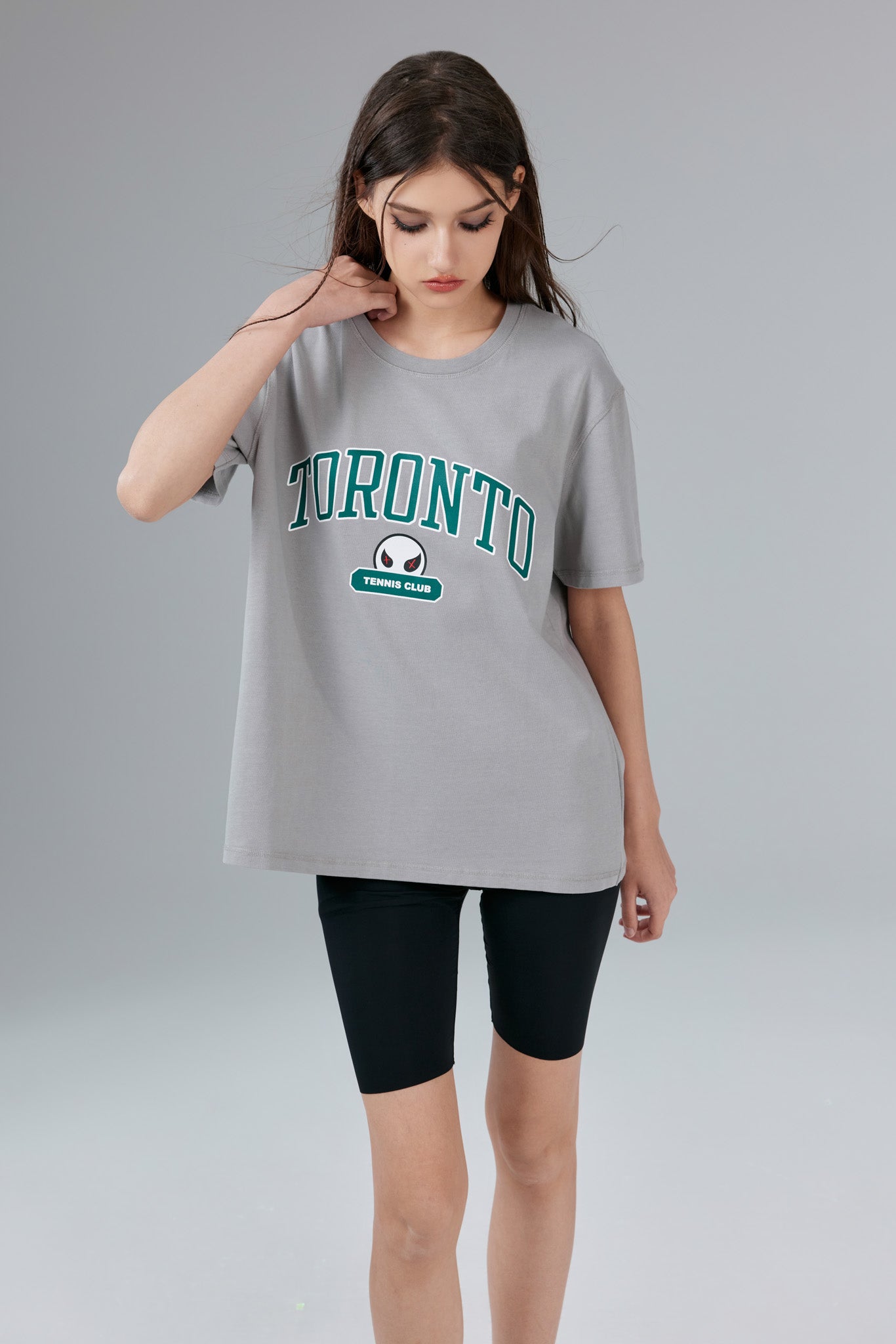 Toronto Stonewashed Grey Tee