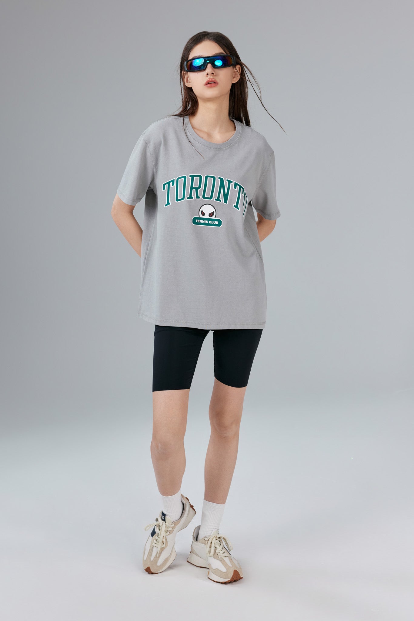 Toronto Stonewashed Grey Tee