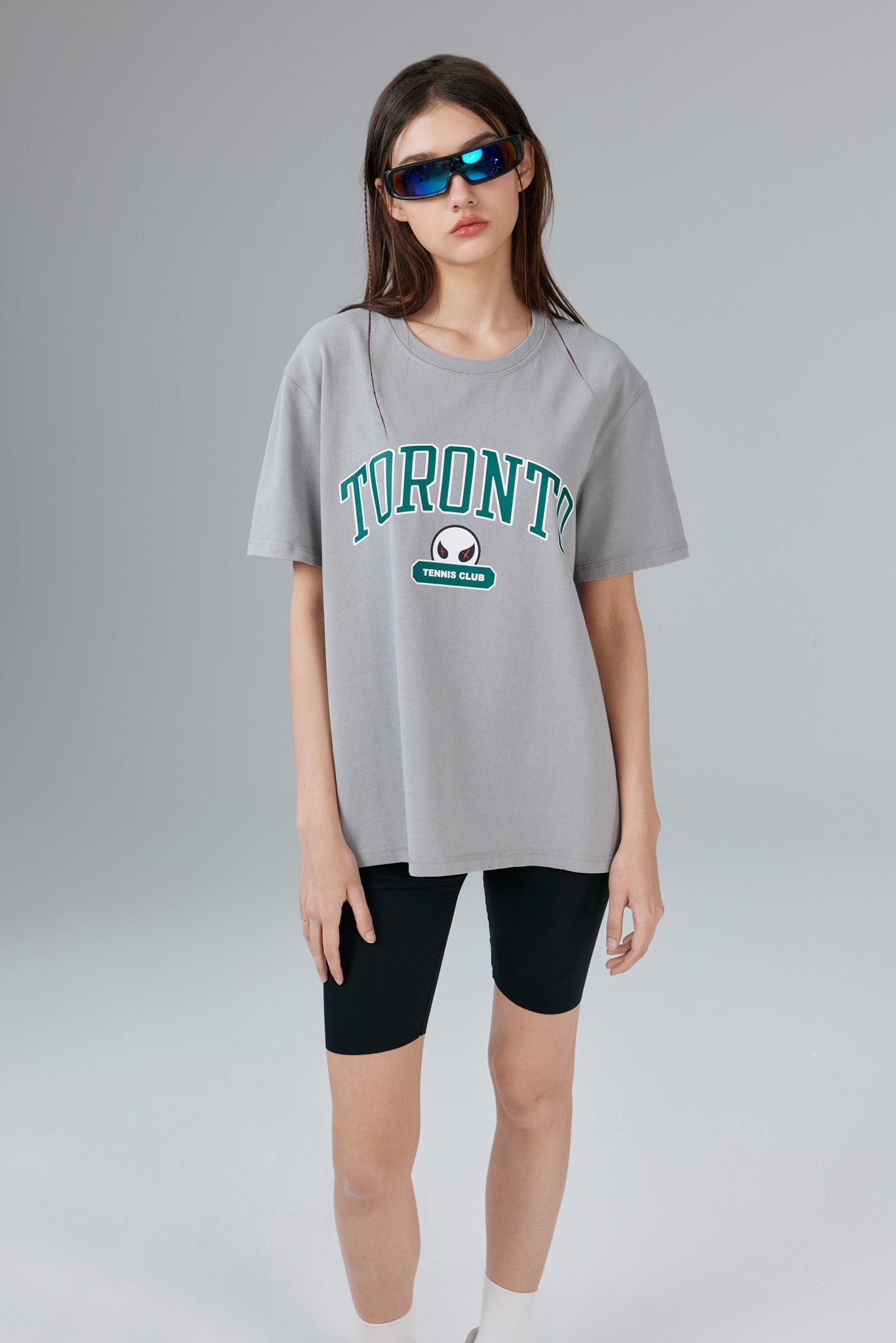 Toronto Stonewashed Grey Tee