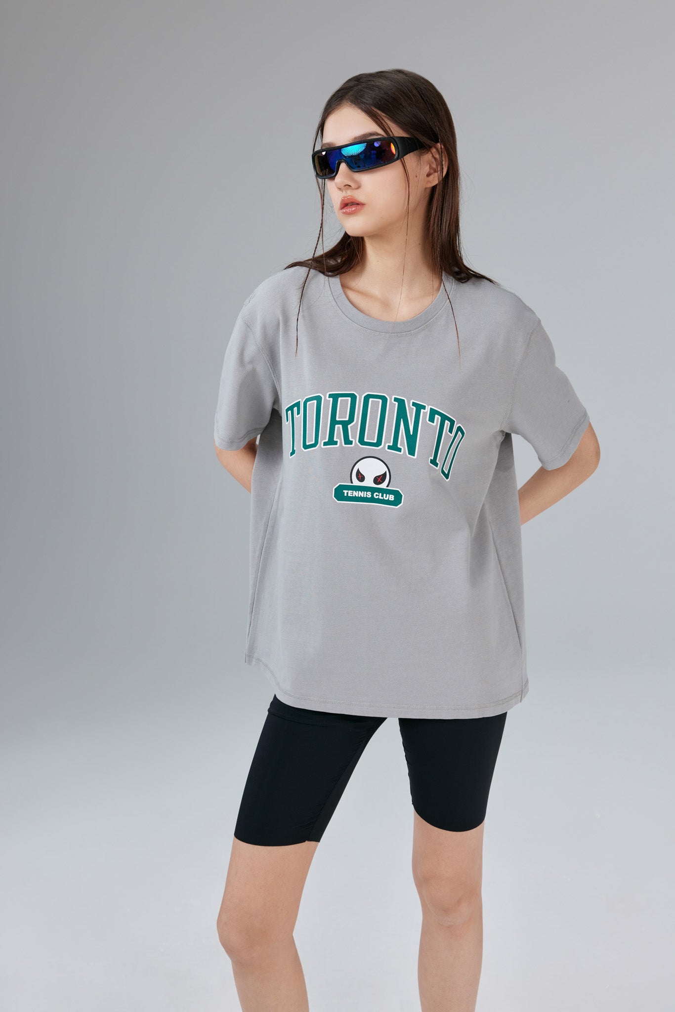 Toronto Stonewashed Grey Tee