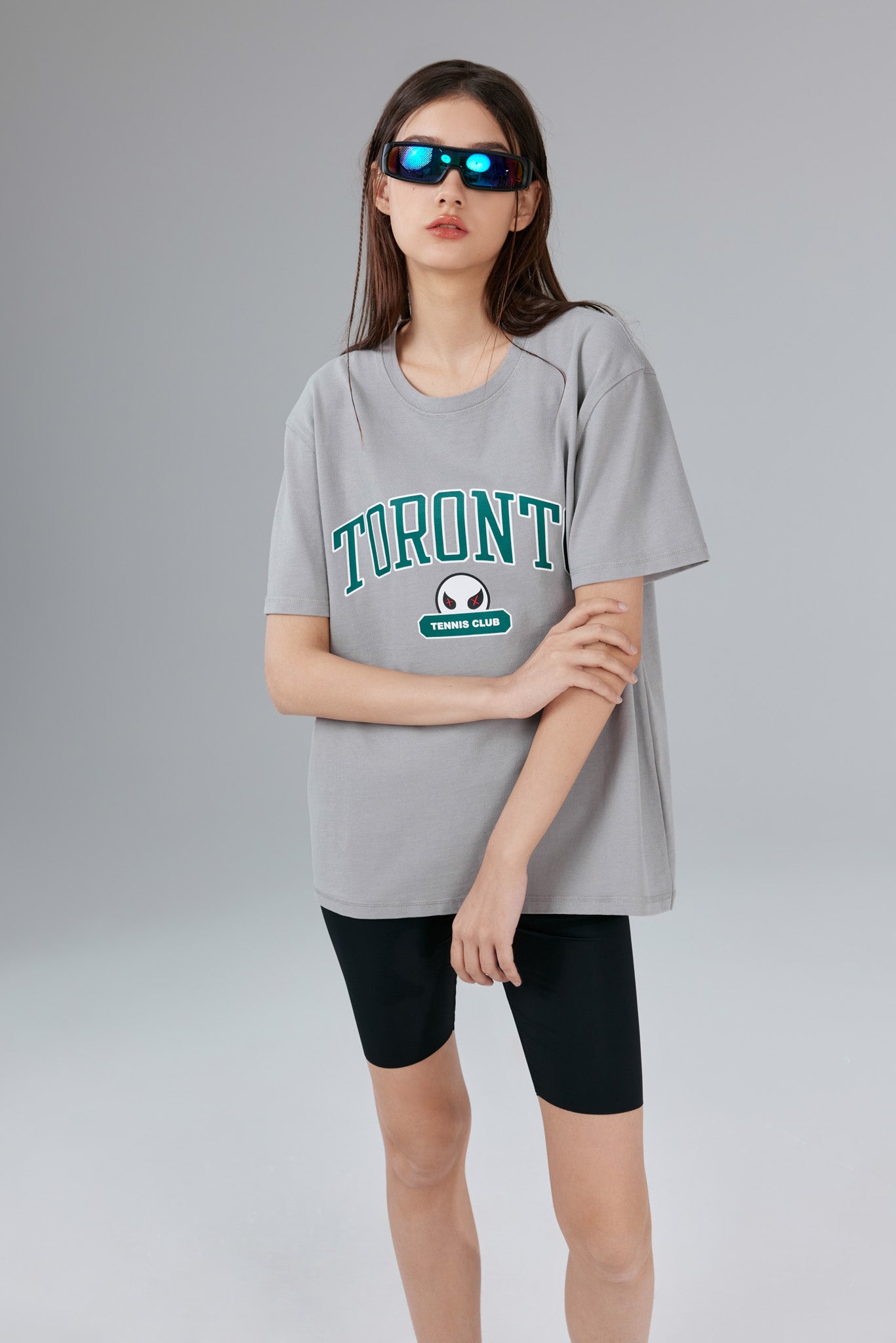 Toronto Stonewashed Grey Tee