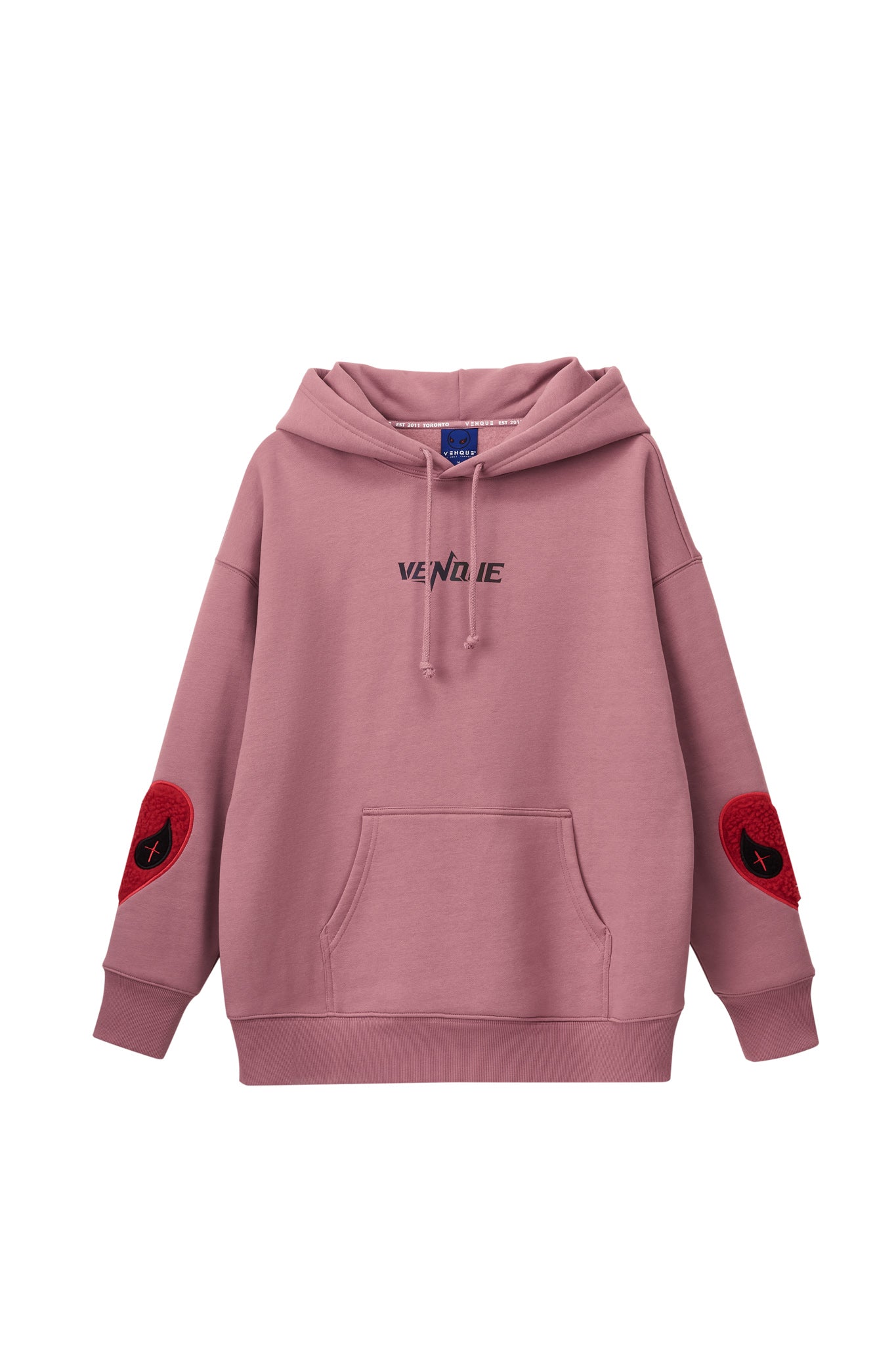 Hoodie with heart logo best sale