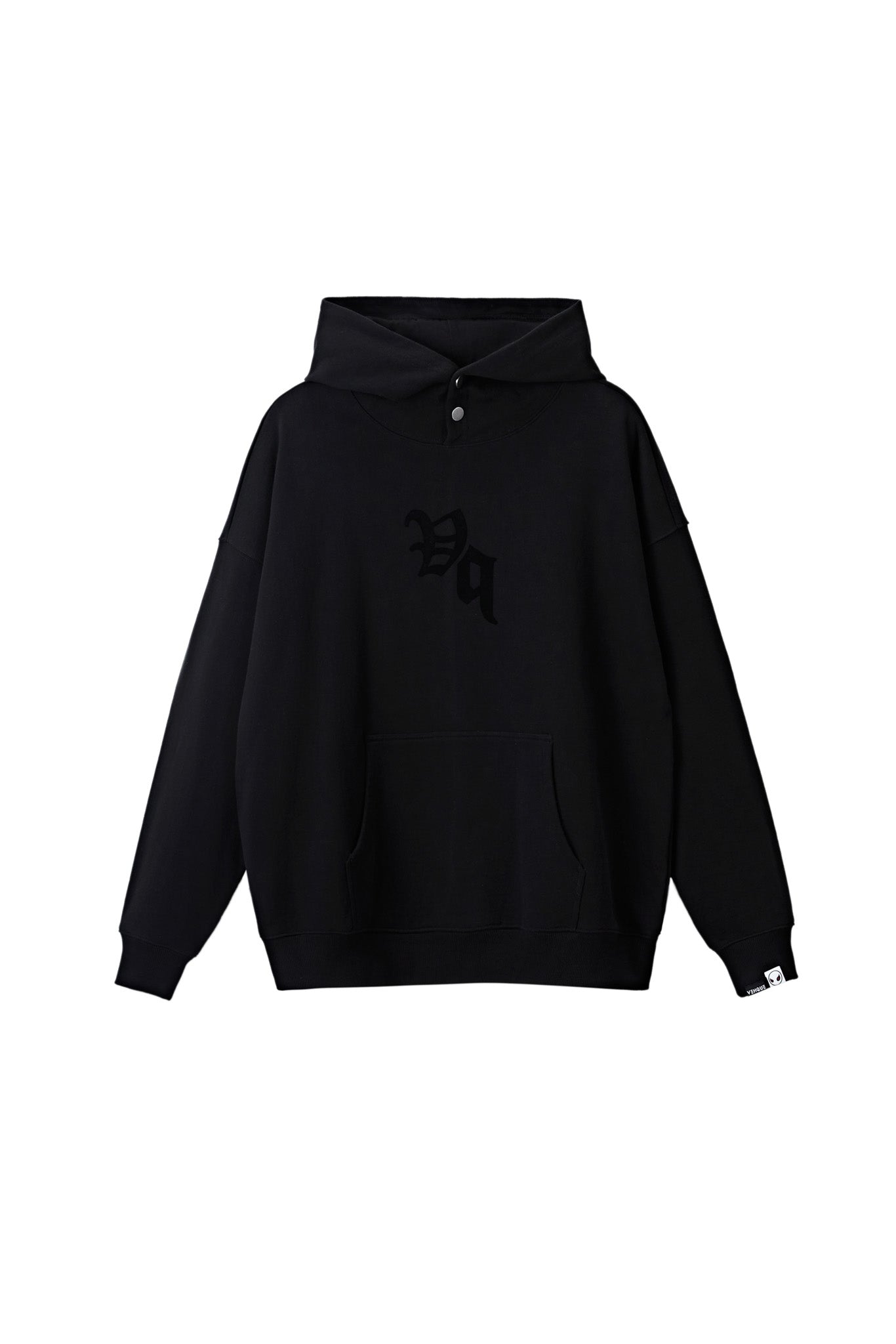 90s Vintage Two Seasons Hoodie Black