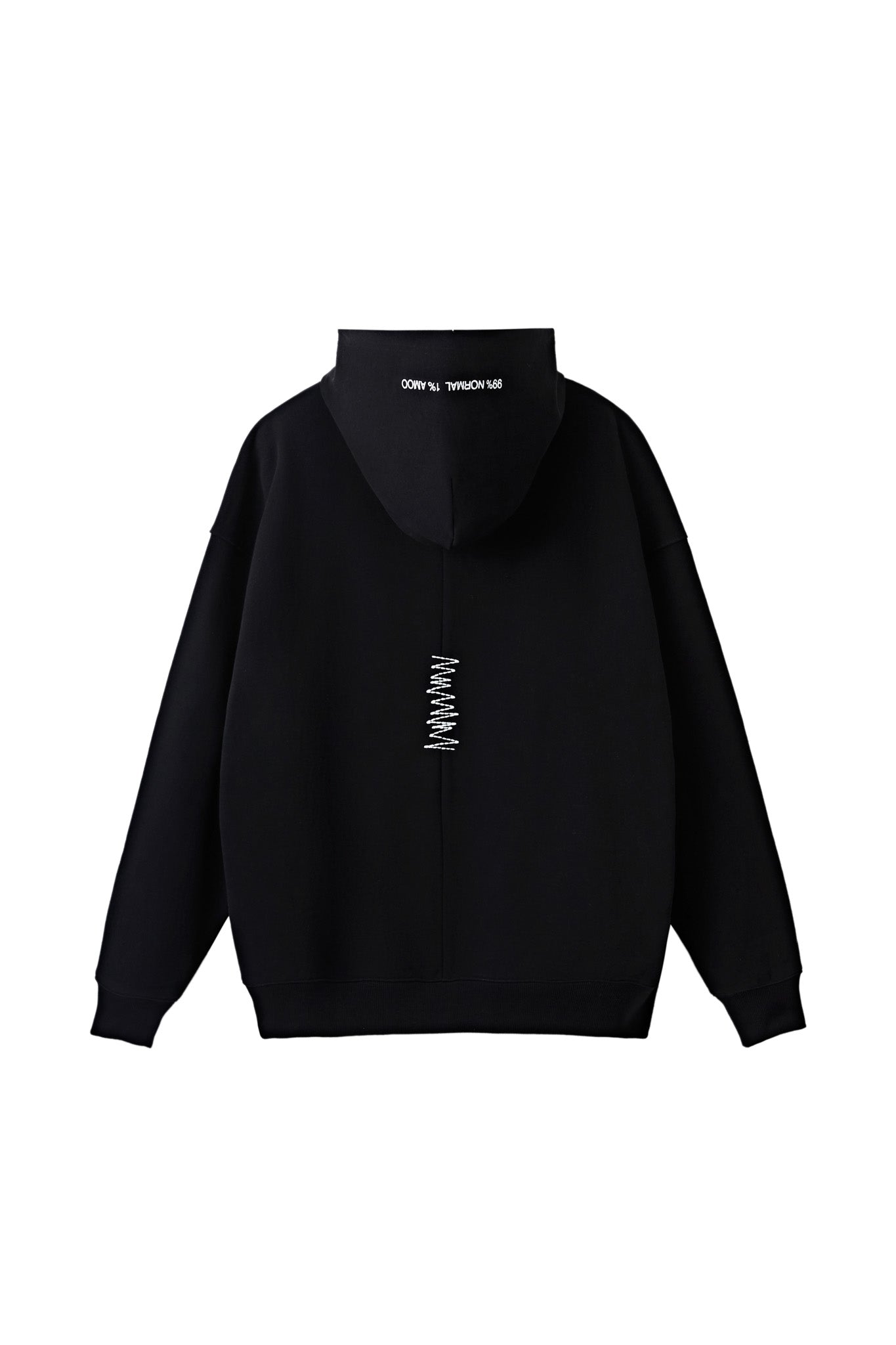 90s Vintage Two Seasons Hoodie Black