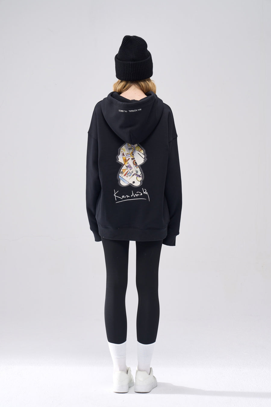 "The Bunny" Hoodie - Special Art Collection Hoodie by VENQUE x Kandinsky