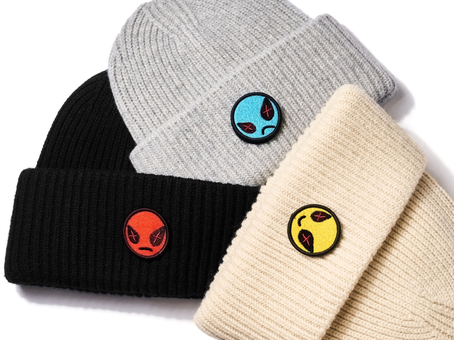 "Mood" Emoji Beanie Hat