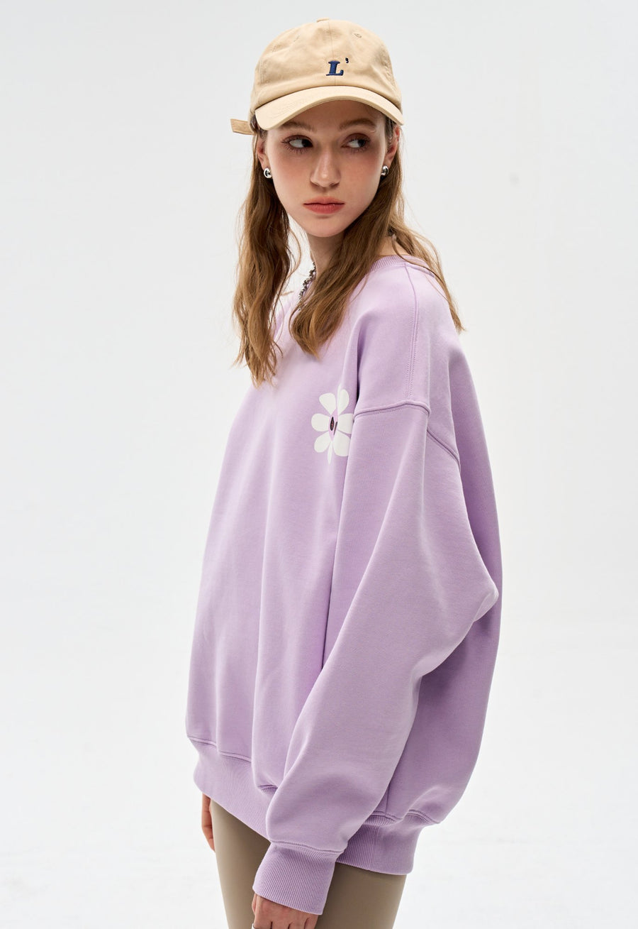 "Aster" Fleur Lavender Sweatshirt